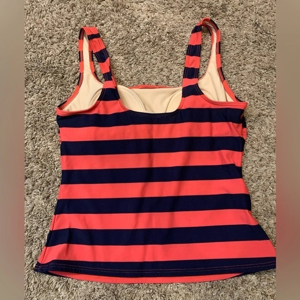 Liz & Co. tank style swim top size 10 - Picture 3 of 6